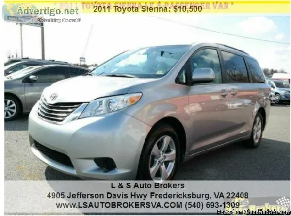 2011 Toyota Sienna LE 8-Passenger 4dr Mini-Van V6