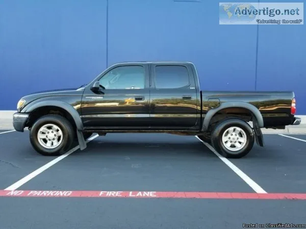 2003 Toyota Tacoma Black Pickup Truck