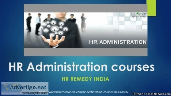 HR Administration courses- HR Remedy India
