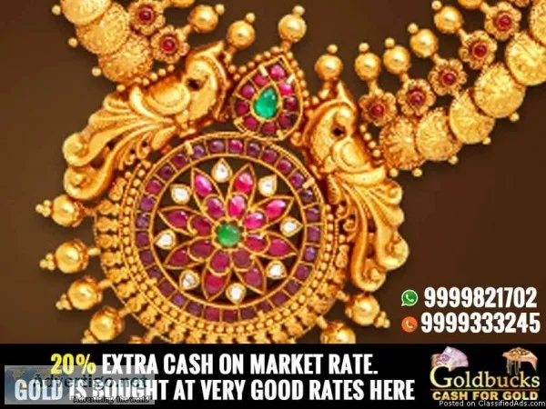 Convert Your Gold Jewellery into Cash in Gurgaon