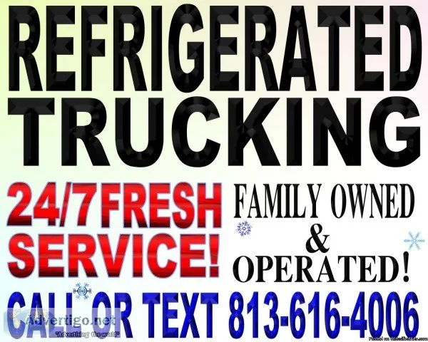 REFRIGERATED TRANSPORTATION OF GOODS