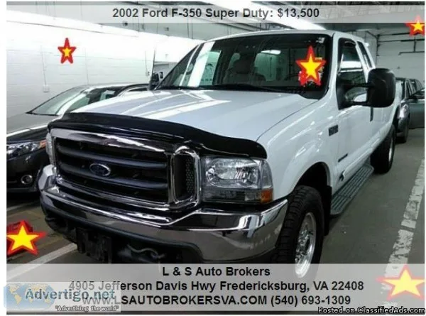 2002 Ford F-350 Super Duty 4dr SuperCab Lariat 4WD LB