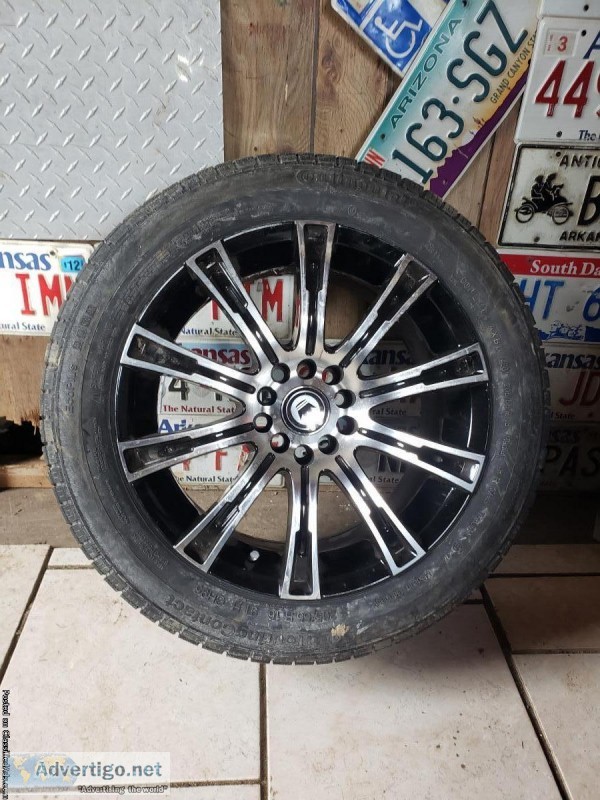 Wheels and tires