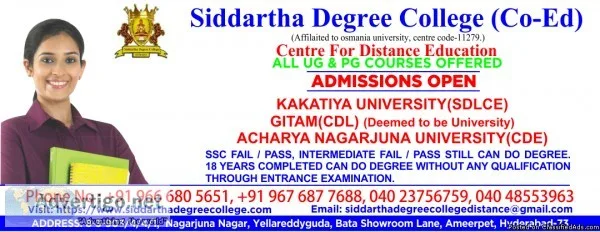 Open University College in Hyderabad