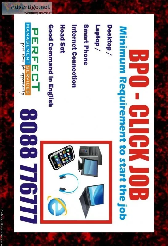 Bangalore job Daily Income Rs. 500-  Work Through Android phone