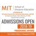 PG Diploma Courses  Diploma In Management  MITSDE