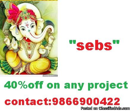 Big 40% offer on any projectschoose the part time jobs at home