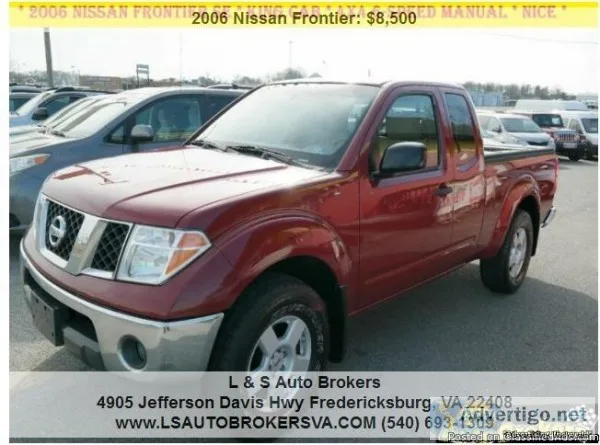 2006 NISSAN FRONTIER SE 4DR KING CAB
