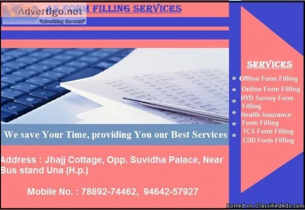Get the best hands on your form filling work.
