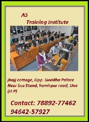 AS Training Institute - Banking Insurance and Finance.