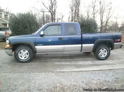 2003 Chevrolet Silverado 1500 Blue Pickup