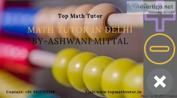Math Home Tutor In Noida