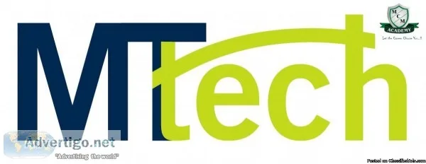 M.TECH One Year Single Sitting Fast Track Degree