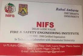 Annamalai University NIFS Fire EngineeringandSafety Management