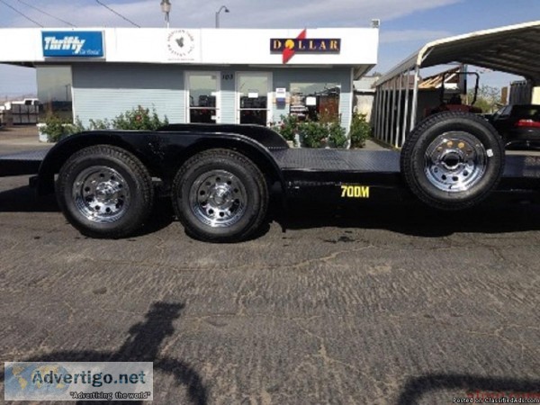 Tandem Axle Car Trailer Big Tex Trailers 70DM-20