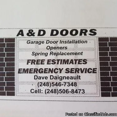 A and D Doors