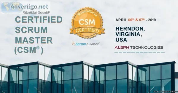 Certified Scrum Master (CSM&reg) Workshop HerndonVirginiaUSA
