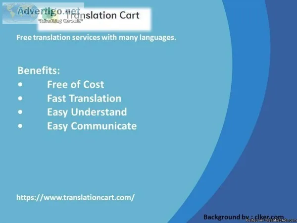 Translation Cart - Free Translation Services Benefits