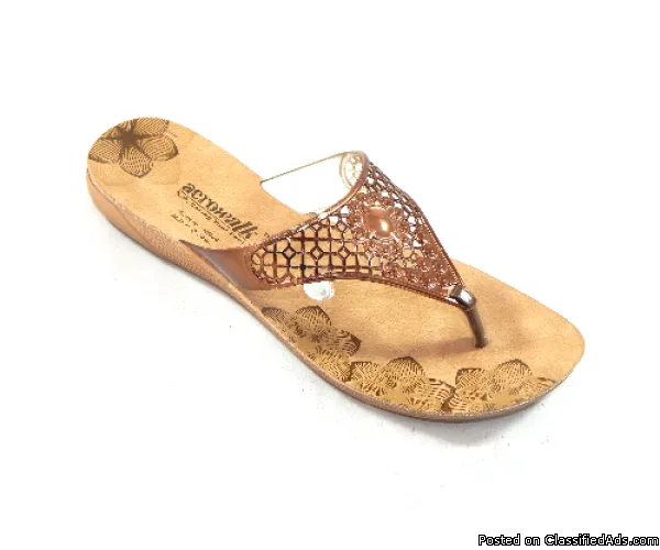 [AEROWALK] Ladies chappal (BROWN)