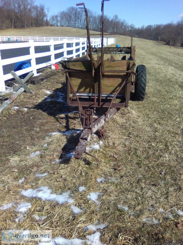 Manure spreader