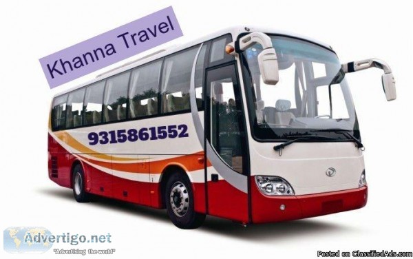 Bus Rental Services  Budget-Friendly and Safe  Khanna Travel