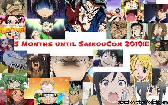 ONLY ANIME AND COSPLAY CONVENTION GIVES 3 FULL DAYS