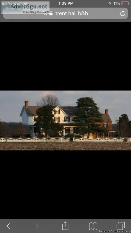Trent hall bed and breakfast