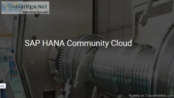 Sap hana cloud platform community