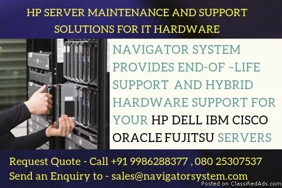 HP Server Maintenance and Support Solutions for IT Hardware