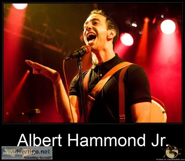 Albert Hammond Jr. concert at Los Angeles CA. March 08 2019.