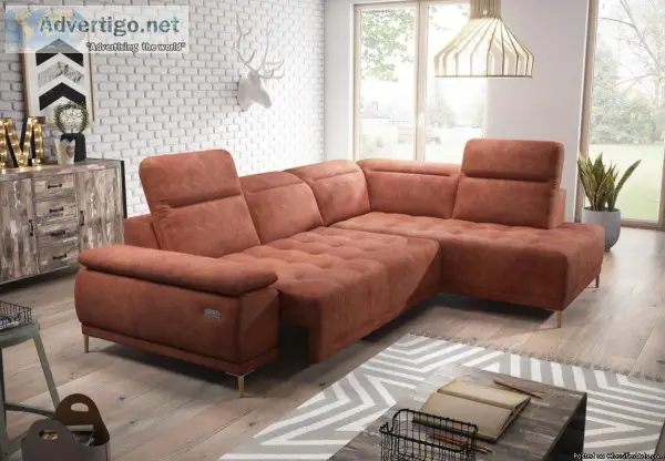 New reclining sofa with fold-out bed