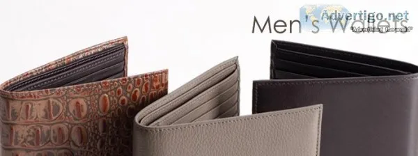 Mens leather wallet