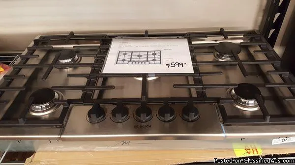 Brand New Discounted Bosch Gas Cooktop