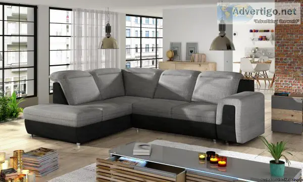 Modern elegant corner sofa