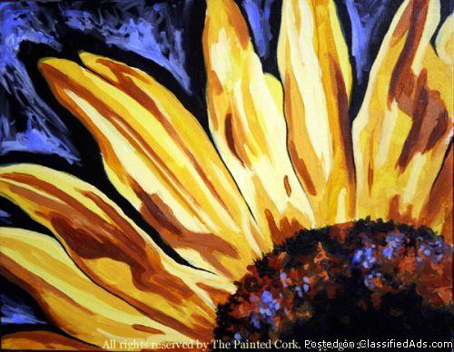 Folsom Paint and Sip 420 Sunflower