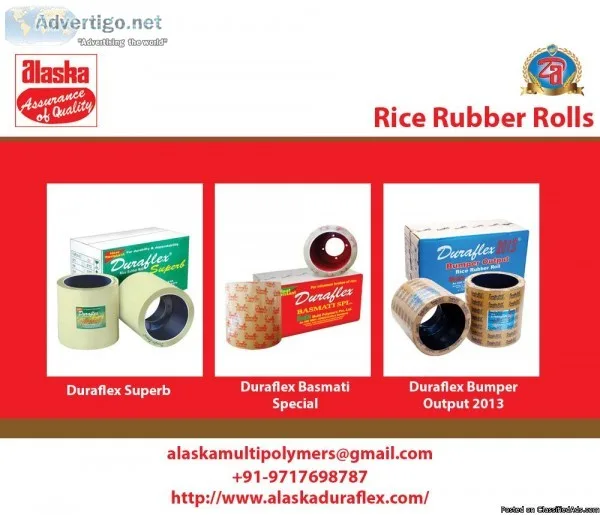 The manufacture of rubber products Rice Rubber Rolls product