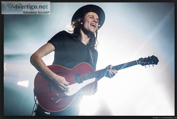 2 Floor Tickets to the james bay concert