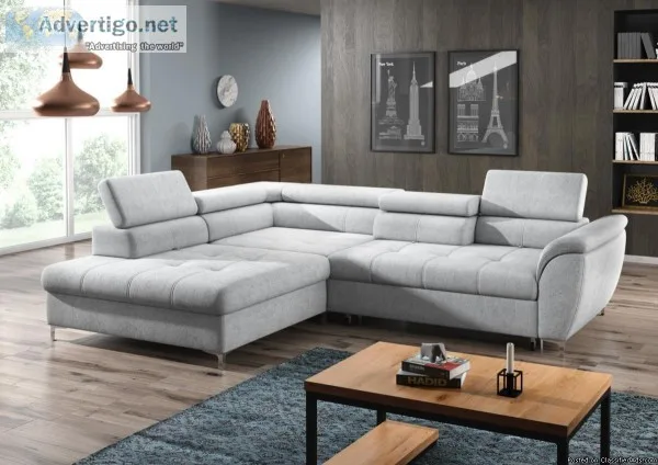 This sofa makes a perfect cozy spot as well as a bed