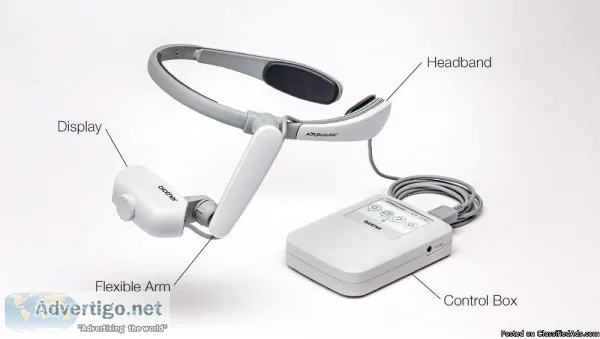 Brother AirScouter WD-200B Head-Mounted Display HUD