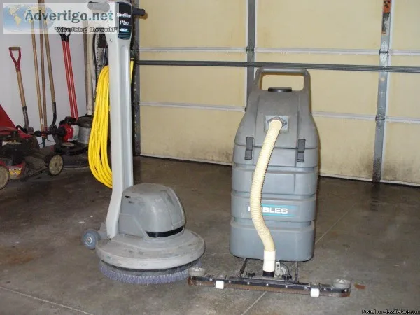 Floor Scrubbers and Burnisher