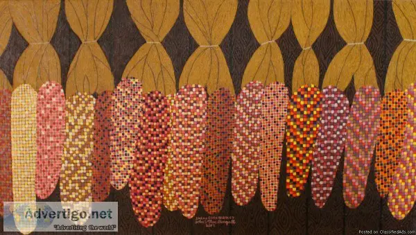 Check out this painting INDIAN CORN HARVEST by John Mac Dougall