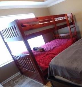 DOUBLE OVER DOUBLE BUNK BED