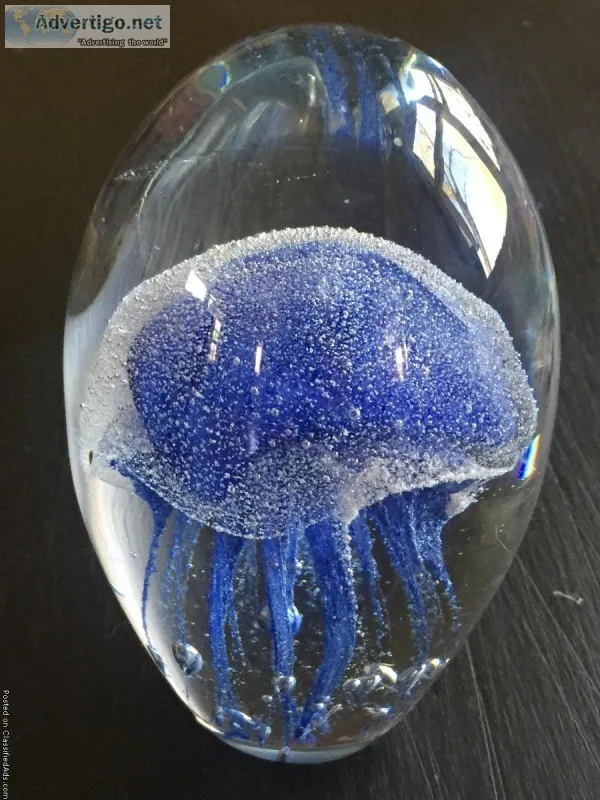 NEW-GLASS ART JELLYFISH