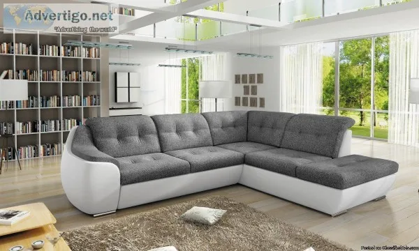 Modern Sofa with fold-out bed