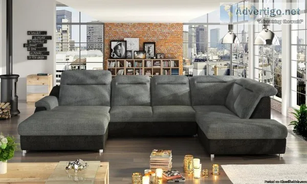 New contemporary sofa with an edge