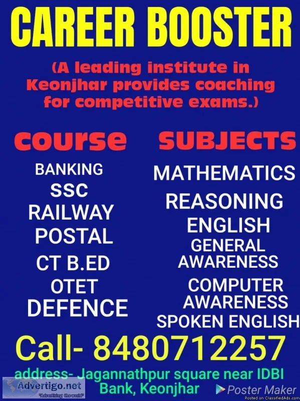 banking ssc coaching in keonjhar