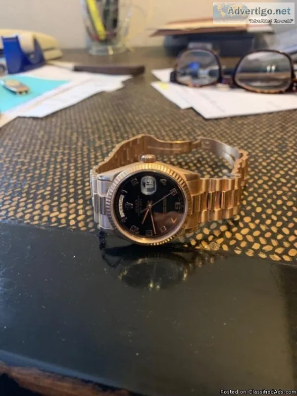 ROLEX ROSE 18K SOLID GOLD
