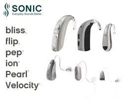 Sonic Hearing Aid in India.