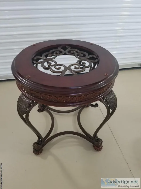 Wrought iron dining set