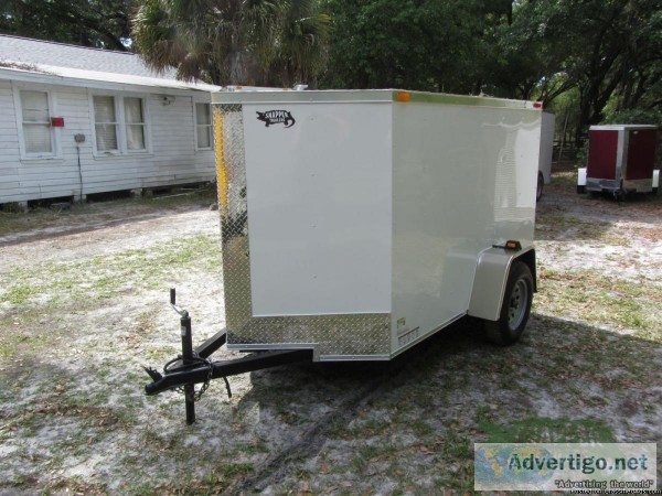 5 x 8 Enclosed Cargo Trailer WV-nose - 71731